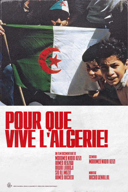 So that Algeria May Live (1972) poster