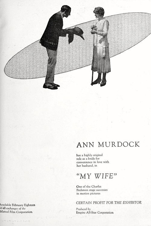 My Wife (1918) poster
