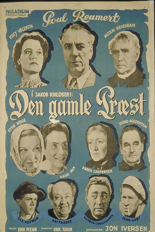 Den gamle præst (1939) poster