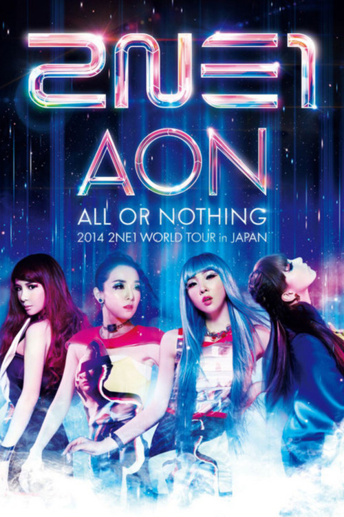 2NE1 All or Nothing World Tour in Japan (2014) poster
