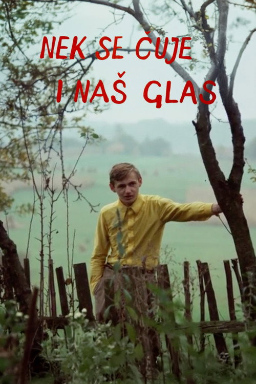 Nek se čuje i naš glas (1971) poster