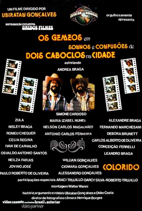 Sonhos e Confusões de Dois Caboclos na Cidade (1986) poster