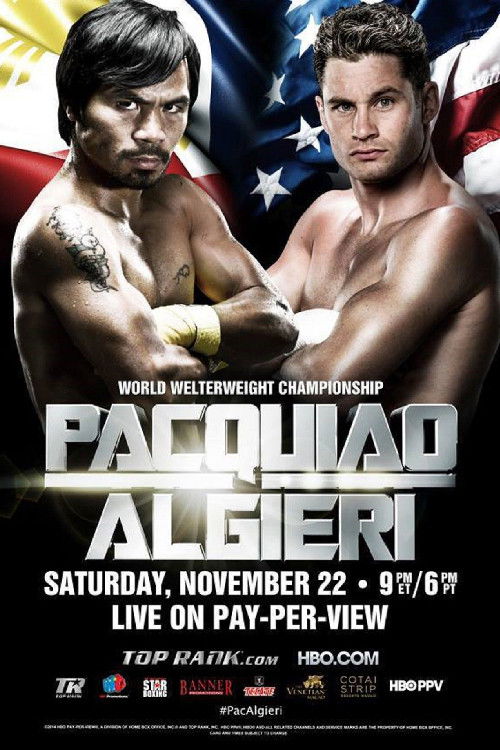 Manny Pacquiao vs. Chris Algieri (2014) poster
