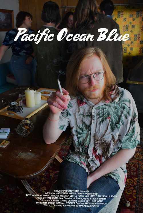 Pacific Ocean Blue poster