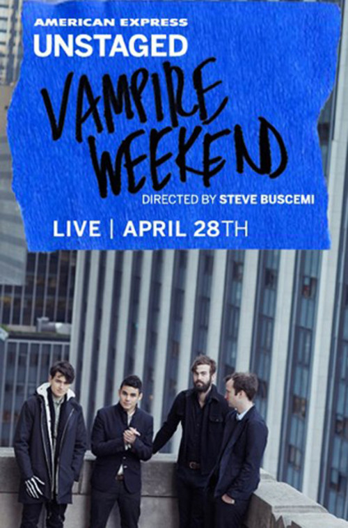 AMEX Unstaged Presents: Vampire Weekend (2013) poster