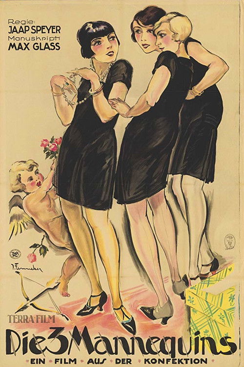 Die drei Mannequins (1926) poster