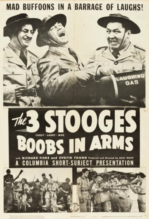 Boobs in Arms (1940) poster
