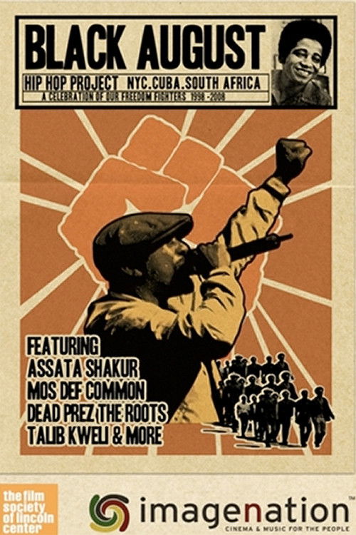 The Black August Hip Hop Project (2010) poster