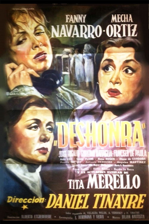 Dishonor (1952) poster