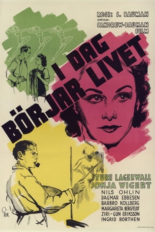 I dag börjar livet (1939) poster
