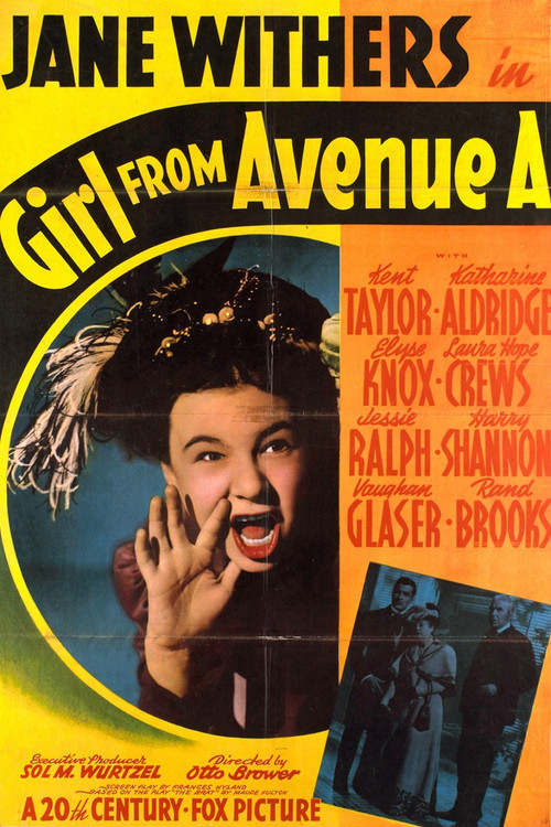 The Girl from Avenue A (1940) poster