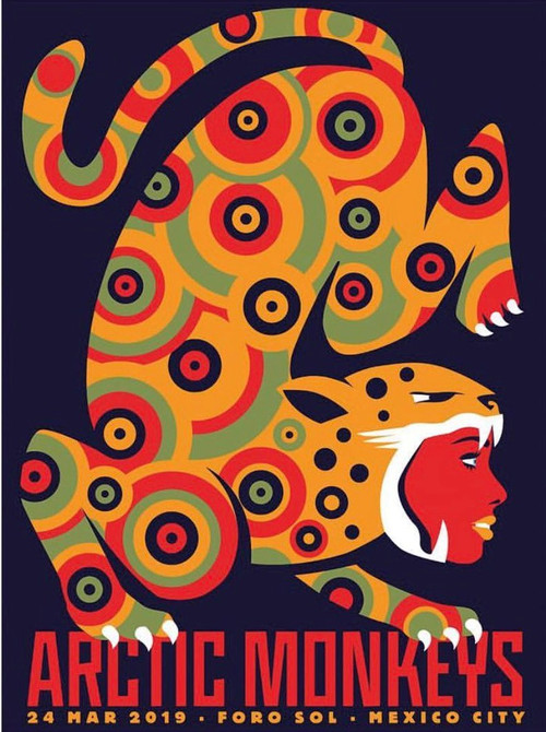 Arctic Monkeys - Live In Mexico (2019) poster