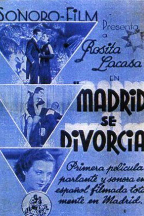 Madrid se divorcia (1934) poster