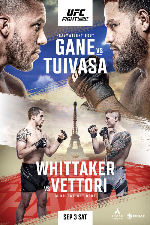 UFC Fight Night 209: Gane vs. Tuivasa (2022) poster