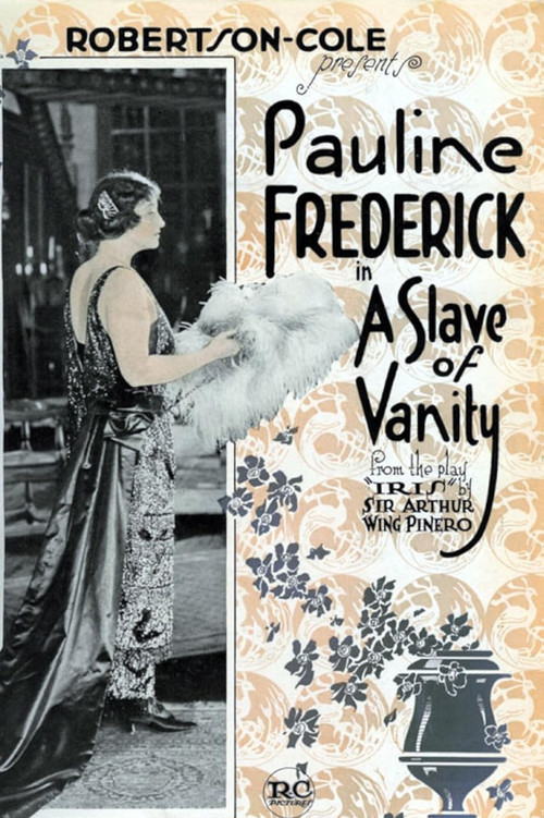 A Slave of Vanity (1920) poster