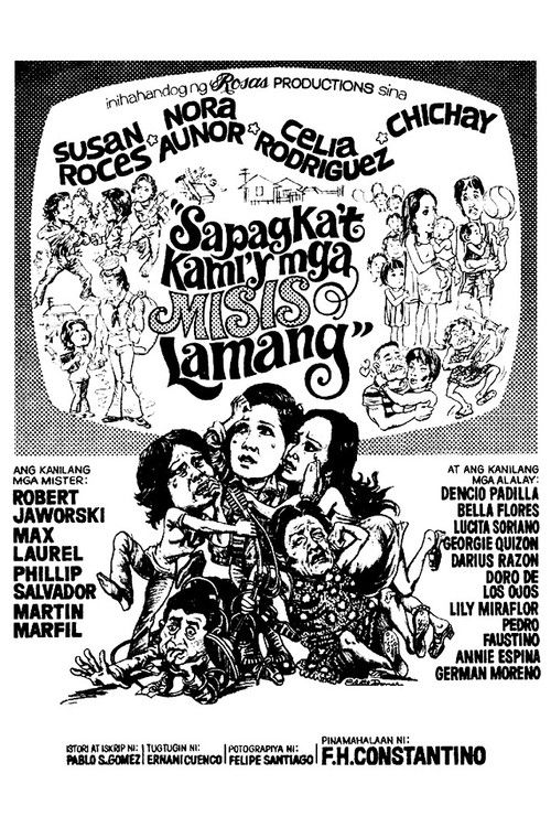 Sapagka't Kami'y mga Misis Lamang (1976) poster