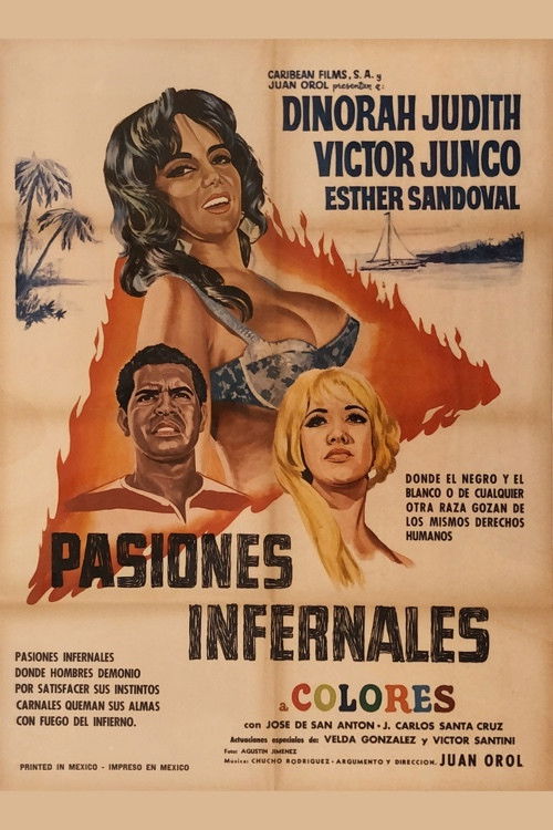 Pasiones infernales (1966) poster