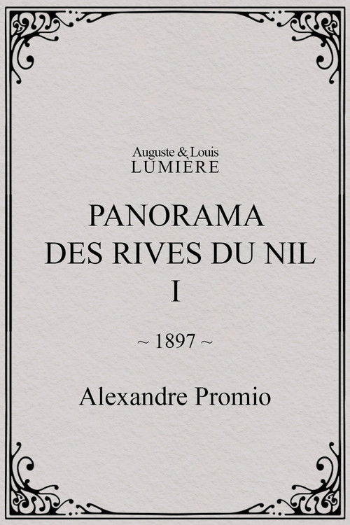Panorama des rives du Nil, [I] (1897) poster