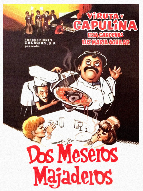 Dos meseros majaderos (1966) poster
