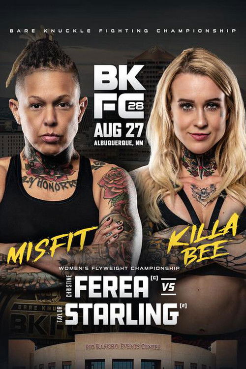 BKFC 28: Ferea vs. Starling (2022) poster