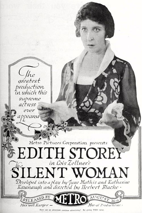 The Silent Woman (1918) poster