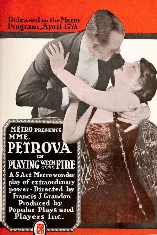 Playing with Fire (1916) poster