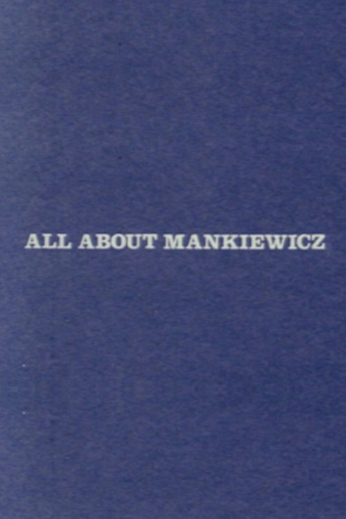All About Mankiewicz (1983) poster