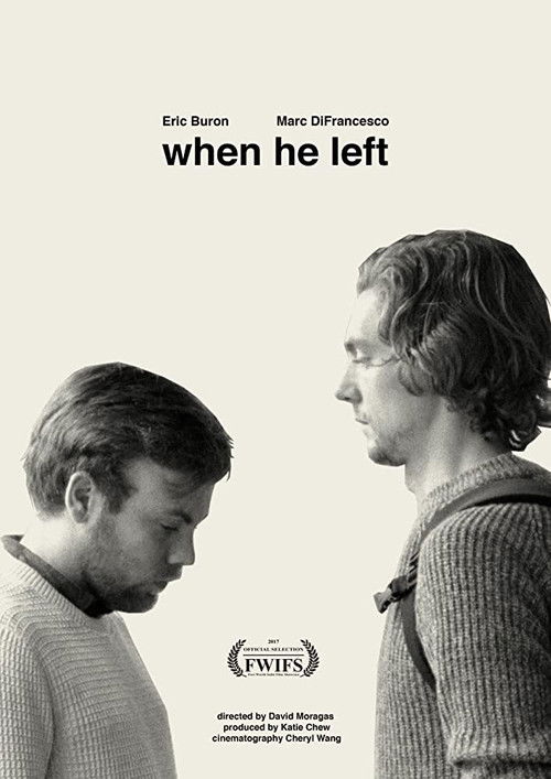 When He Left (2017) poster