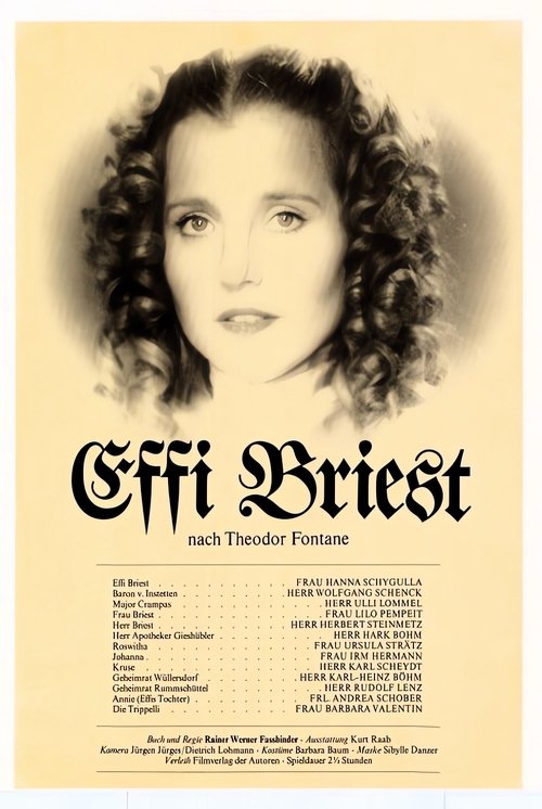 Fontane Effi Briest (1974) poster