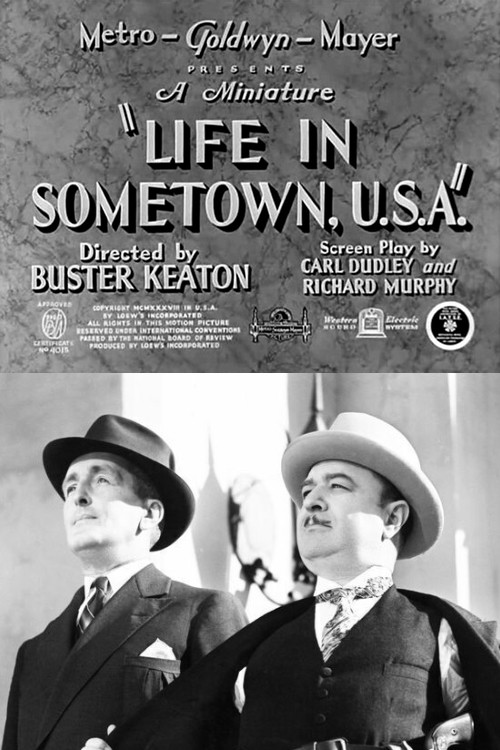Life in Sometown, U.S.A. (1938) poster
