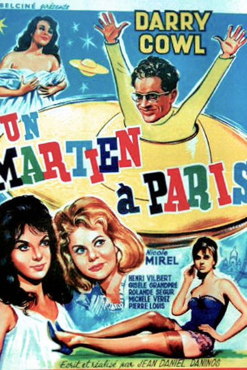 A Martian in Paris (1961) poster