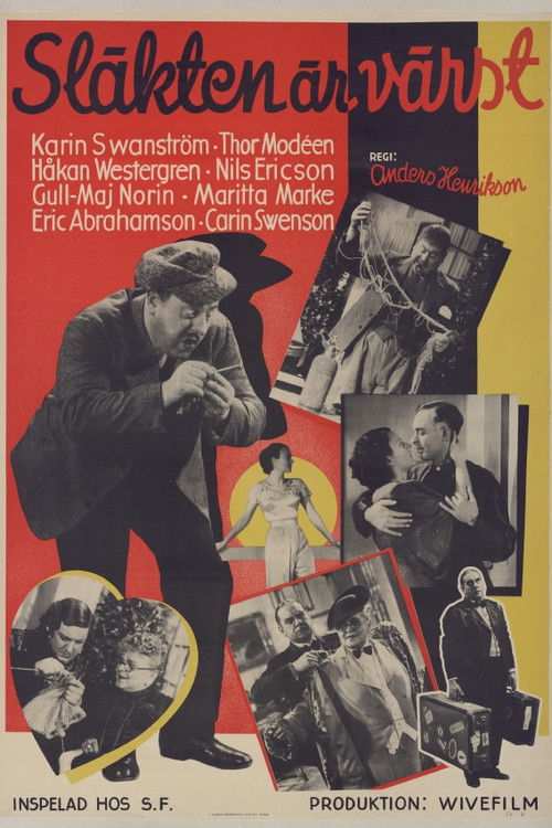Släkten är värst (1936) poster