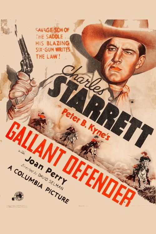 Gallant Defender (1935) poster