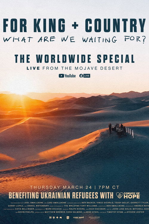 For King & Country - What Are We Waiting For? - The Worldwide Special (2022) poster