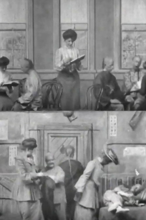 The Heathen Chinese and the Sunday School Teachers (1904) poster