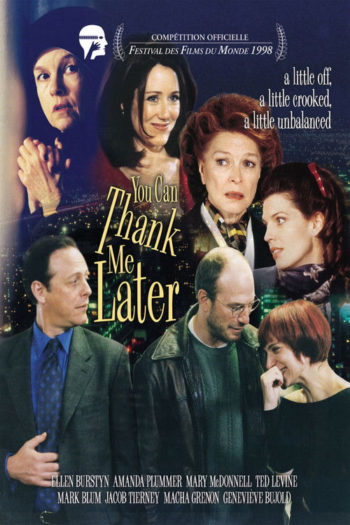 You Can Thank Me Later (1998) poster