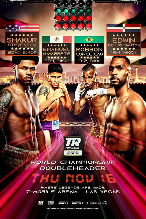 Shakur Stevenson vs. Edwin De Los Santos (2023) poster