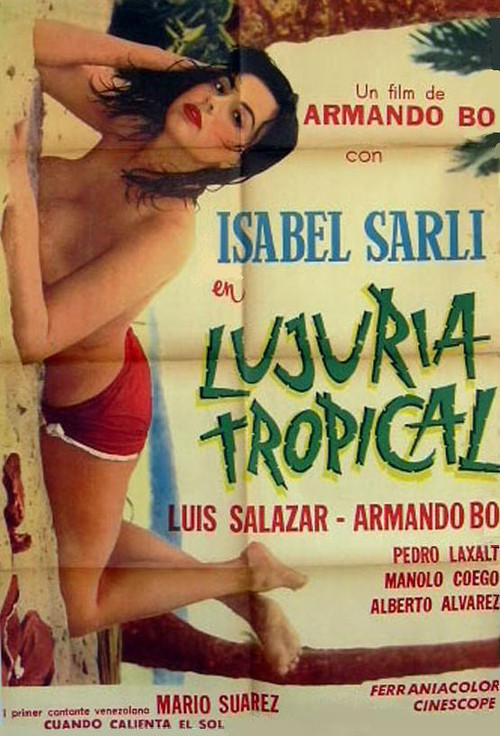 Lujuria tropical (1964) poster