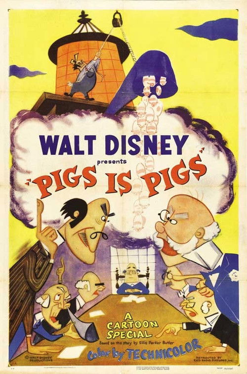 Pigs Is Pigs (1954) poster