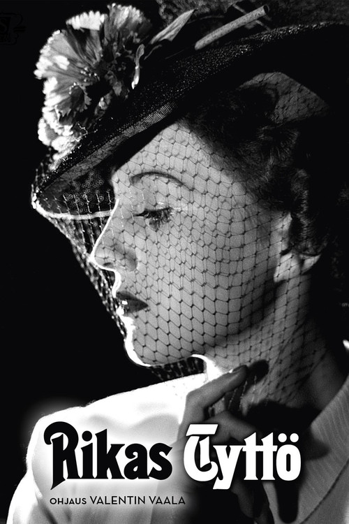 Rikas tyttö (1939) poster