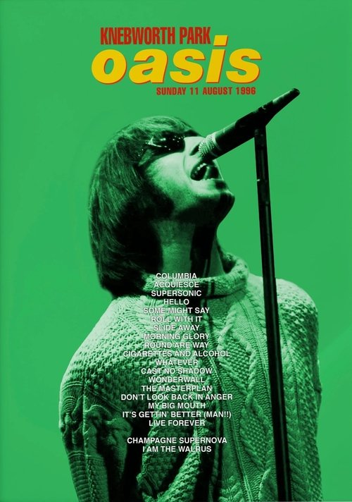 Oasis: Second Night Live at Knebworth Park (1996) poster