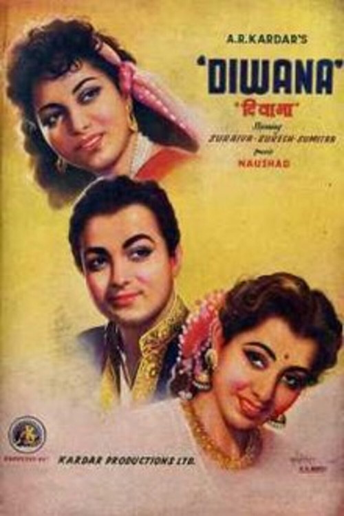 Diwana (1952) poster