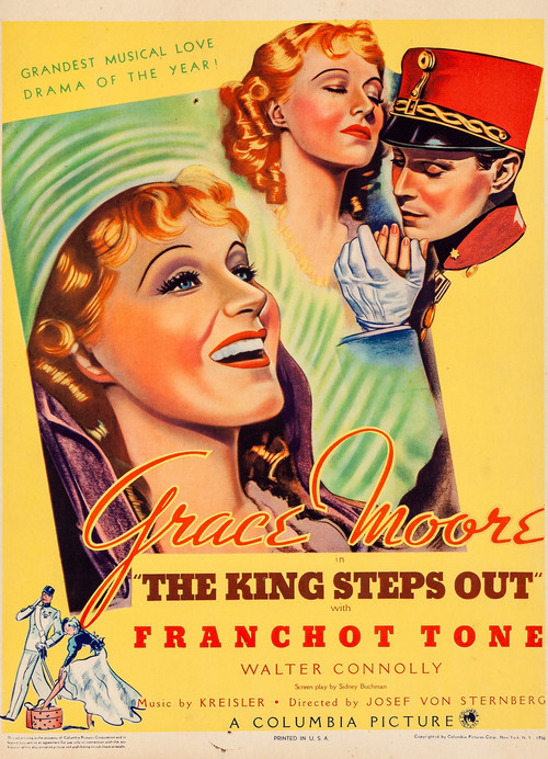 The King Steps Out (1936) poster