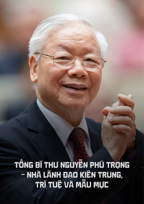 Tổng bí thư Nguyễn Phú Trọng - Nhà lãnh đạo kiên trung, trí tuệ và mẫu mực (2024) poster