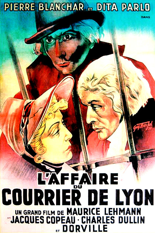 L'Affaire du courrier de Lyon (1937) poster