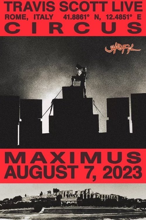 Travis Scott - Circus Maximus (Live in Rome) (2023) poster