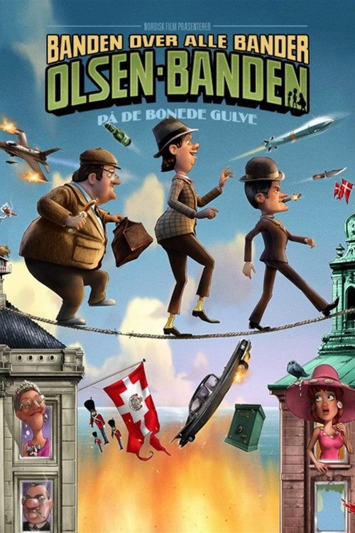 Olsen Banden på de bonede gulve (2010) poster