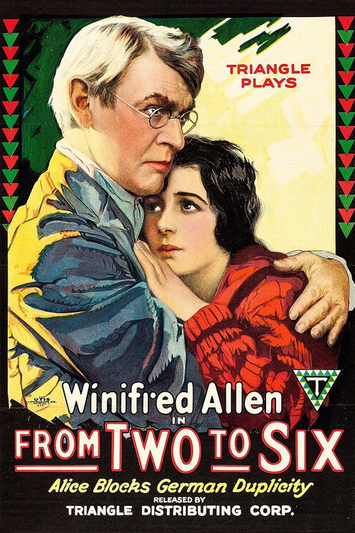 From Two to Six (1918) poster