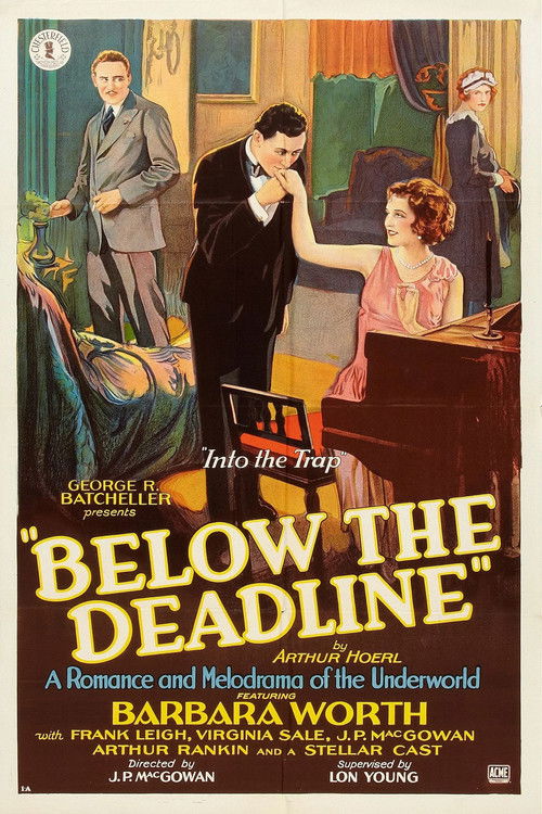 Below the Deadline (1929) poster