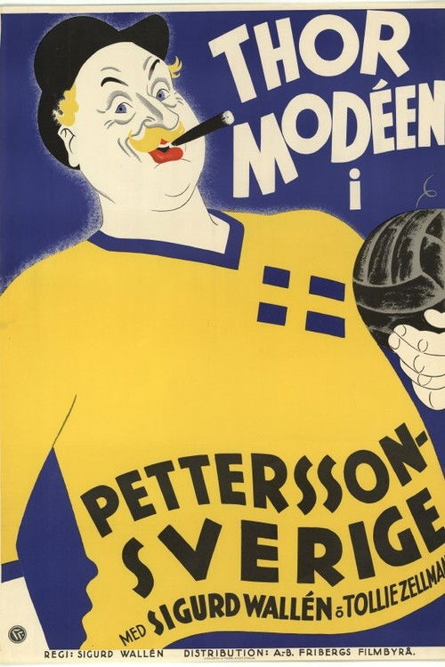 Pettersson - Sverige (1934) poster